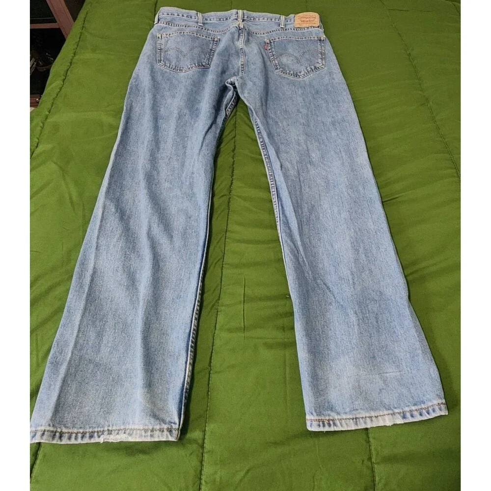 Levi’s 505 Vintage Straight Fit Light Wash Men's Jeans Size 40X30